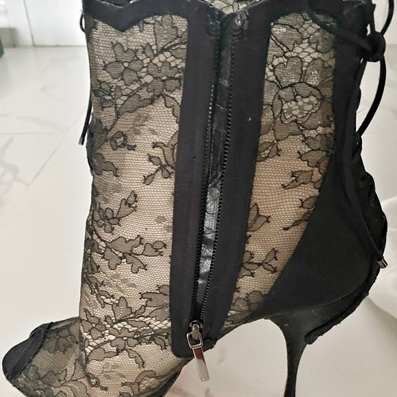 Christian Dior lace up booties - Picture 4 of 7